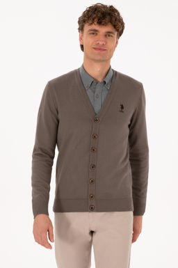 Erkek Vizon Basic Triko H_rka