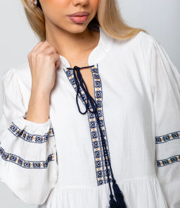 Платье #КТ88813 (1), белый - Dommod фото 5