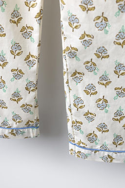 6-14 YEARS/ FLORAL SHIRT AND TROUSERS PYJAMAS - Zara фото 8