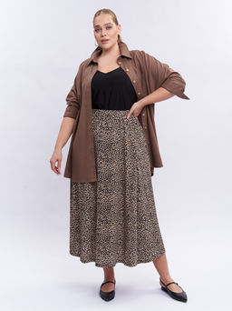 Юбка трикотажная UB17403LEO16 - Артесса фото 3