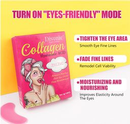 Патчи для глаз гидрогелевые с коллагеном и гиалуроновой кислотой  -1 шт - Disaar фото 5