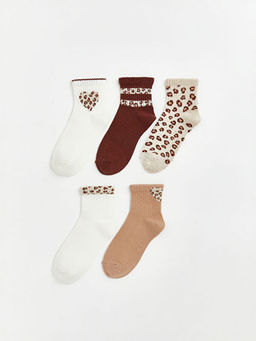 Desenli K?z ?ocuk Soket ?orap 5li