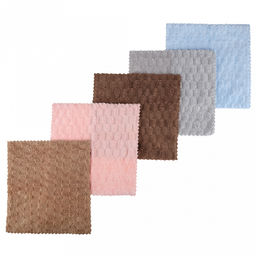 Салфетка для уборки 30х30см "Профи", микрофибра, набор 5шт (Китай)