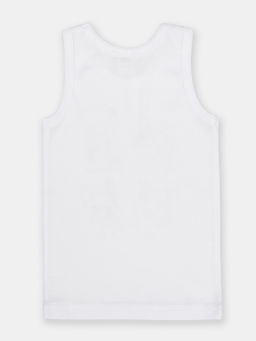 CRB wear/CWKB 20077-20 Майка для мальчика,белый/Ex.Cherubino  фото 2