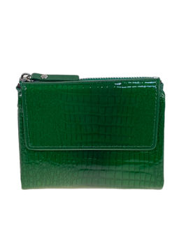 Женское портмоне из искусственной кожи, цвет зеленый
