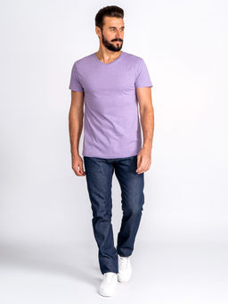 Футболка мужская короткий рукав GREG G146-RM-7001_R (сирень м.)  фото 4