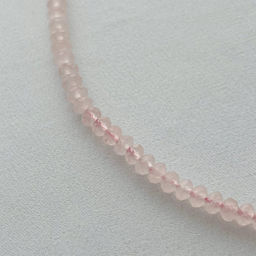 Бусы из Розового кварца