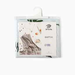 Фартук кухонный «Этель. Папоротник», 60×70 см, репс 220 г/м², 100% хлопок