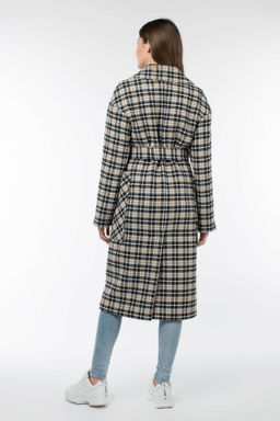 Пальто женское демисезонное (пояс) - El podio фото 4