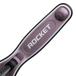 Самокат трёхколёсный ROCKET светящиеся колеса PU, дека, рулевая стойка, цвет мокко