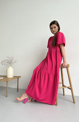 Платье AURA 3206-164 фуксия