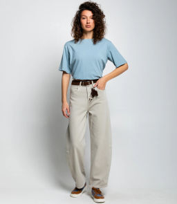 Джинсы #КТ6936, светло-серый