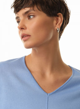 Conso/KJS 230717 - blue Джемпер женский фото 2