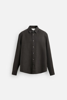 100% LINEN SHIRT - Zara фото 21