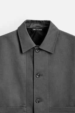COTTON/LINEN JACKET - Zara фото 9