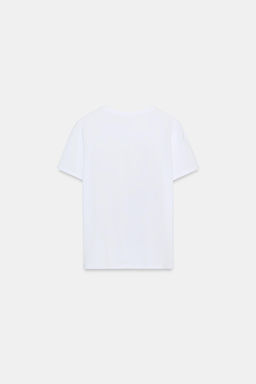 METALLIC PRINT T-SHIRT - Zara фото 17
