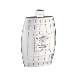 Фляжка Напиток №1, нержавеющая сталь, 180 мл, 6 oz