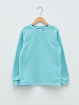 Bisiklet Yaka Basic Uzun Kollu Erkek ?ocuk Ti??rt