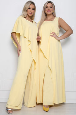 Костюм Вечер в Сан-Ремо желтый К10137 - Lt collection фото 4