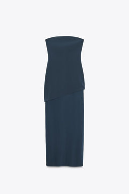 STRAPLESS DRESS - Zara фото 6