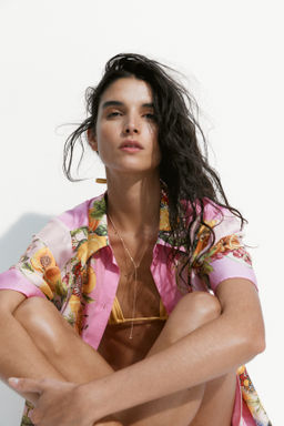 Camisa oversize estampada - H&m фото 2