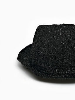 Карнавальная шляпа "Диско" чёрная р-р 56-58