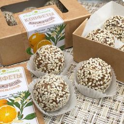 Кунжутные с апельсином, конфеты ручной работы - Мариславна фото 2