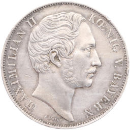 2 гульдена 1851 года Бавария