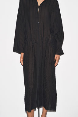MIDI DRESS WITH TOGGLES ZW COLLECTION - Zara фото 13