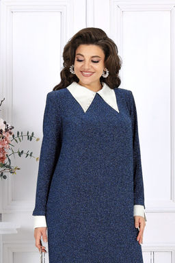 Платье Ninele 6036 синий фото 4