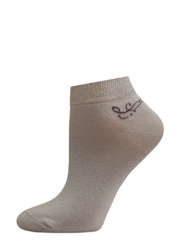 Цена за 2 пары Носки короткие Conte Elegant, перламутр