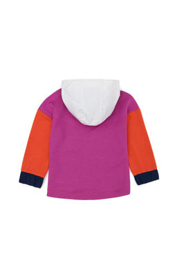 Фиолетовый свитшот для девочки - U.s. polo assn фото 3