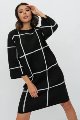 ЗЛАТА Платье 3-706/черный