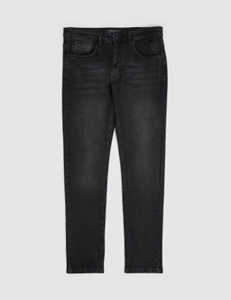 Siyah Slim Fit Jean Pantolon