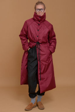 Утепленное пальто - N.u.d.e фото 4