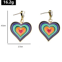 Серьги длинные на гвоздиках арт. 11 7939 (id 254252) - Rada фото 3