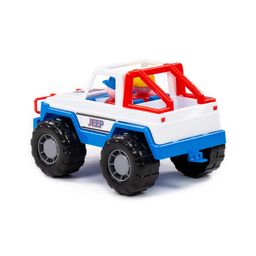 Автомобиль-джип Сафари (бело-синий) - Полесье фото 2