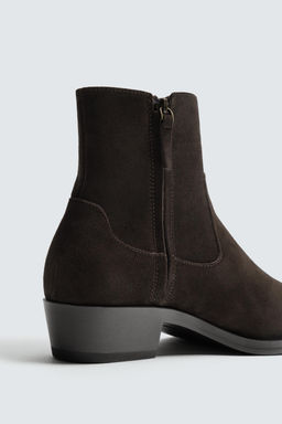 POINTED TOE COWBOY BOOTS - Zara фото 6