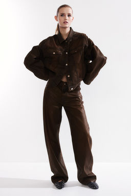 Pantalon revestido de sarga - H&m фото 2