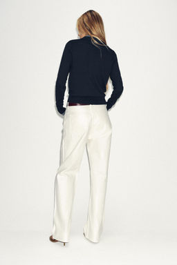 PLAIN KNIT POLO SHIRT - Zara фото 5