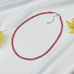 Бусы из Родонита 38 см +