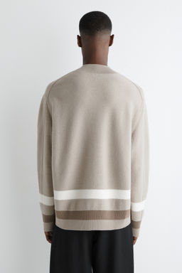 JERSEY DE LANA A RAYAS CON CUELLO DE PICO - H&m фото 6