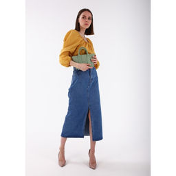 Сумка-тоут на молнии, цвет зелёный - Simaland фото 4