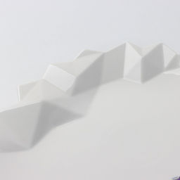 Блюдо для подачи Мрамор, бело-синяя, 27 см - Дорого внимание фото 7