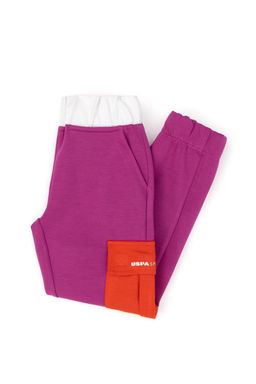 Фиолетовые спортивные штаны для девочек Неожиданная скидка в корзине