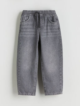 Beli Lastikli Erkek ?ocuk Jean Pantolon