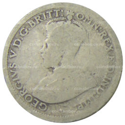 6 пенсов 1925 года Австралия