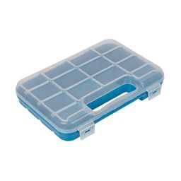 Gamma Коробка для шв. принадл. OM-014 пластик 24.5 x 18 x 4.5 см синий