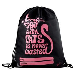 Мешок для сменной обуви арт.54149/ 50 КОТ (36х48 см, полиэстер, шелкография в одну краску, 1 отделен