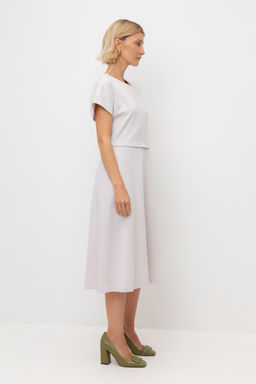 ЕВТ 5085/серо-сиреневый платье жен